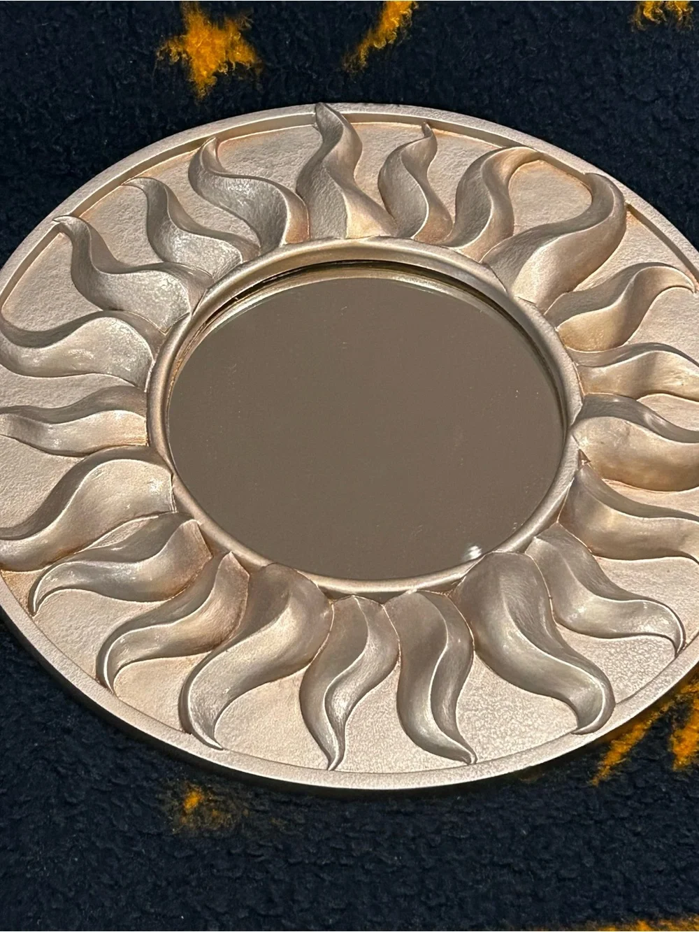 Vintage 90s Celestial Sunburst Mirror Whimsigoth Witchy Gallery Wall Decor Boho